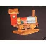 Photos of Handmade Wooden Rocking Horse