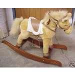 Photos of Playful Plush Rocking Horse