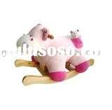Playful Plush Rocking Horse Photos