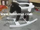 Unfinished Wooden Rocking Horse
