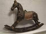Photos of Antique Rocking Horses For Sale