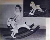 Wooden Rocking Horse Canada