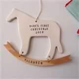 Wooden Rocking Horse Ornament Photos