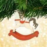Wooden Rocking Horse Ornament Photos