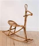 Wicker Rocking Horse Images