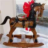 Pictures of Carved Rocking Horse