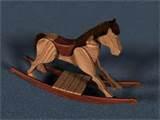 Wooden Motorcycle Rocking Horse Photos