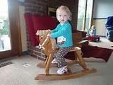 Pictures of Toddlers Rocking Horse