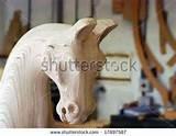 Pictures of Unfinished Rocking Horse