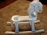 Childrens Wooden Rocking Horse Pictures