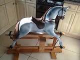 Childrens Wooden Rocking Horse