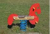 Pictures of Childrens Wooden Rocking Horse
