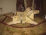 Childrens Wooden Rocking Horse