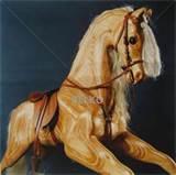Large Wooden Rocking Horse