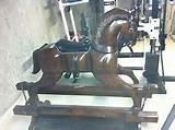 Large Wooden Rocking Horse Images