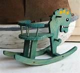 Classic Wooden Rocking Horse Photos