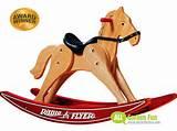 Images of Classic Wooden Rocking Horse